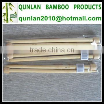 Hot Sell Single Pointed Bamboo Knitting Needles Set