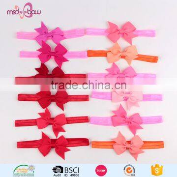 Good Quality Fancy Flower Elastic Baby Hair Headband for Infants and Toddlers photo-4