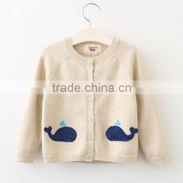 Hotest sale child models top 100 knitwear cardigan design beautiful girls sweater