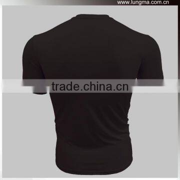 Dri Fit Sublimation Polysester Mens Compression Tee photo-2