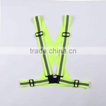 Reflective Vest Harness High Visibility Running Elastic Belt photo-3