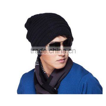 High quality Fashion custom wholesale slouch knitted beanies