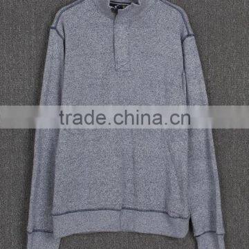 Hotting Selling Style Wholesale Collared Sweatshirt for Men KM0427 photo-2