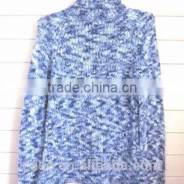 Turtleneck Fashion Knitted Woolen Winter Sweater Men photo-2