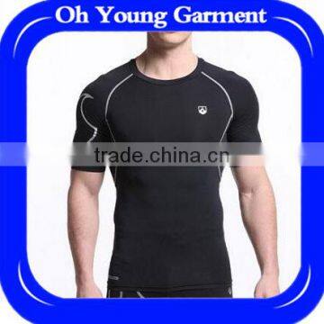 2016 wicking dry rapidly mens compression muscle shirt