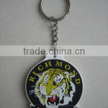 Hot sale silicone rubber keychain