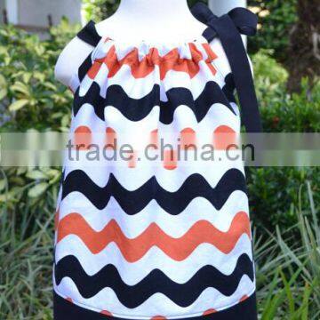 Navy and Red Baseball Pillowcase Dress for Little Girls Toddler photo-5