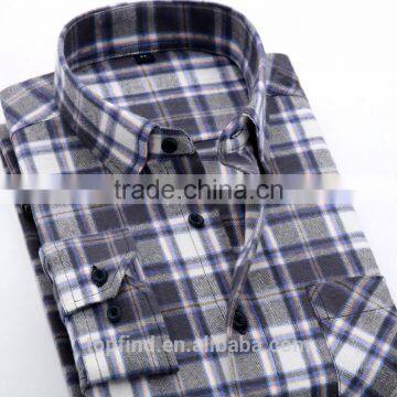 Wholesale Custom Plaid Flannel Shirt for Men photo-5