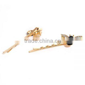 Bee Animal Gold Plated Yellow Enamel Women Headwear photo-3