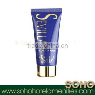 shampoo and bath gel plastic cosmetic package tubes