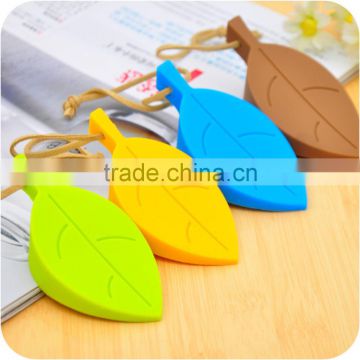 Convenient Silicone Silicone Leaves Decor Design Door Stopper Stop Jammer Guard Baby Safety Home For Children 3 Colors