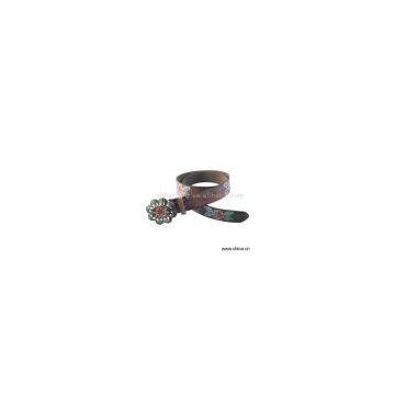 Sell PU Leather Belt with Metal Buckle