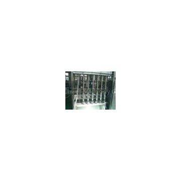 PLC & HMI Controlled Automatic Piston filling machine four heads for cosmetics, food