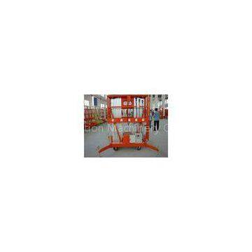 6 meters aluminum working platform double mast, aerial work platform, AWP6-2000