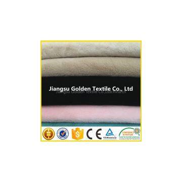 short plush fabrics waterproof breathable polyester softshell fabric