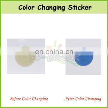 Custom PVC Paper Card Change Color with Water