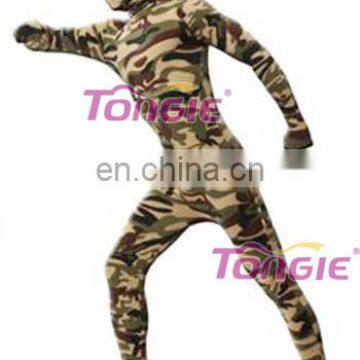 Army Uniform Military Camouflage Zentai Clothing