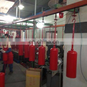 Complete plant automatic line fire extinguisher making machine