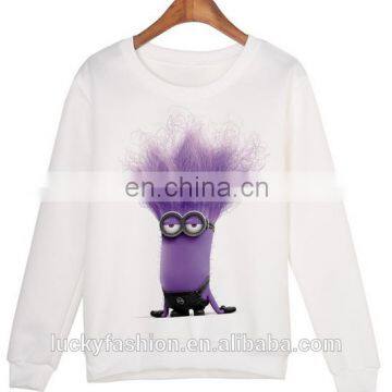 Hot Sale Cheap OEM 3D Printed Cowl Neck Women Hoodies Design Your Own photo-3