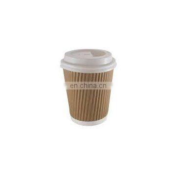 Kraft Double Wall Ripple Coffee Cups photo-3