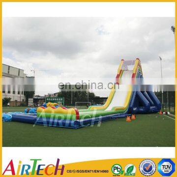 popular outdoor giant adult inflatable slide for sale