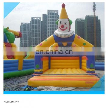 clown giant inflatable bounce house