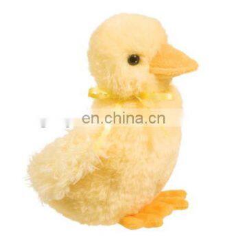 Cute plush and stuffed soft toy yellow duck for 2016 Easter