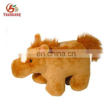 Saving money box plush animal piggy bank