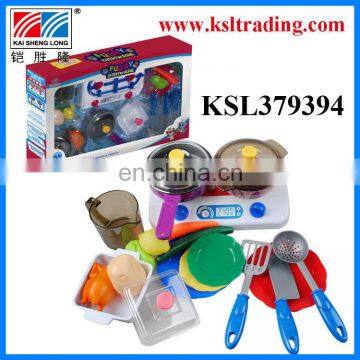 Funny dishware kids plastic kitchen toys