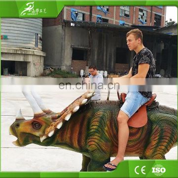 Amusement rides coin operated walking dinosaur rides