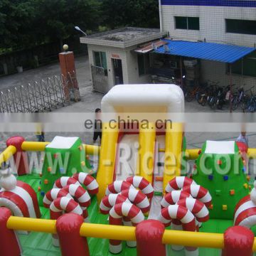 inflatable christmas jumping house for kids