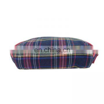 Plaid Cloth Party Bag Coin Purse Cosmetic Bag Pattern Makeup Bag photo-4