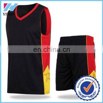 Unsex sports wear basketball wear sublimated basketball uniform \ full sublimation Basketball Jersey Uniform 2015 Yihao