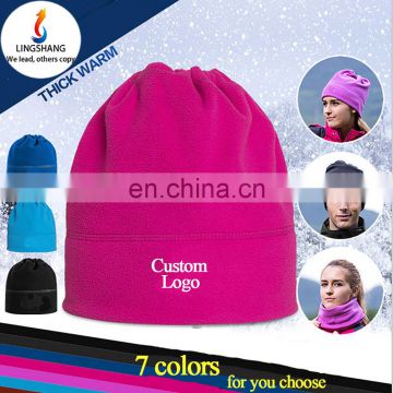 Wholesale winter bandana fleece hat multifunction warm balaclava hat