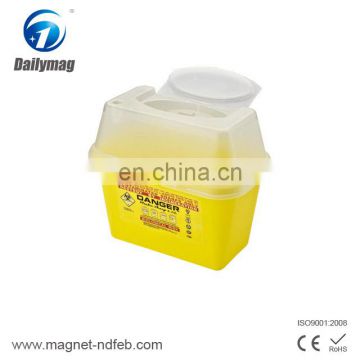 Disposable Hospital Biohazard Container Sharp Collector Waste Bin