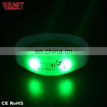 2018 Hot Sale Led Safety Bracelet Night Club Light Yours Eyes Best Product From SUNJET Shenzhen