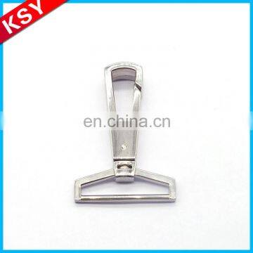 Popular Competitive Price Metal Hook/ Carabiner Hook/Snap Spring Hook With Big Square Ring For Purse