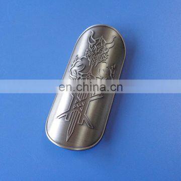 customized bike head badge bicycle emblem with 3M sticker head tube emblem