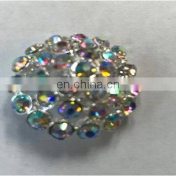 High Quality Fancy Round Diamante Crysta Bulkl Rhinestone Buttons photo-3