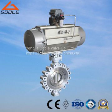 ZSHW High Performance Wafer Lug Pneumatic Butterfly Valve