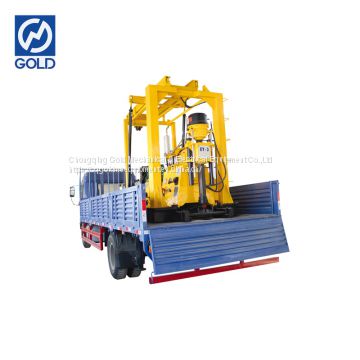 Multifunctional Truck Mounted Spindle Type Core Drilling Rigs Sale