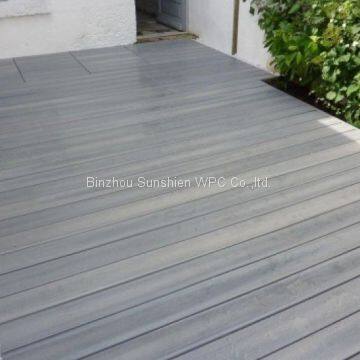 co-extrusion wood plastic composite decking tiles