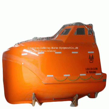 High Quality Fire Reinforced Plastic Material Used Open Lifeboat For Sale