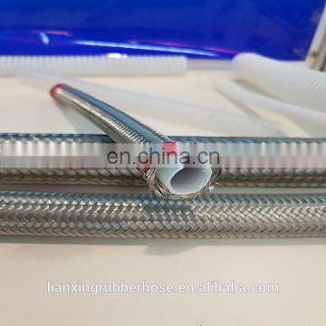 braided hose/flexible teflon tube ptfe hose pipe/sanitary hose