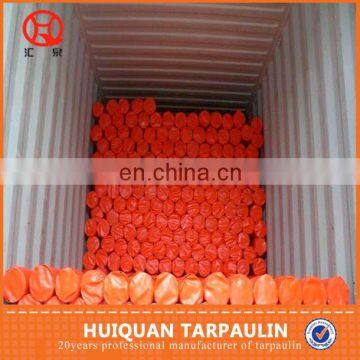 200g polyethylene vinyl orange tarpaulin WATERPROOF pe tarpaulin