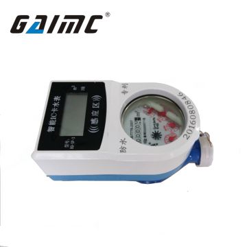 LXSZ plastic electronic intelligent prepaid water meter