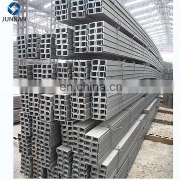 Hot Rolled Mild Q235 Q345 Steel Channels, Steel C Section Steel, Steel U Channel