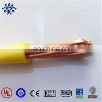 Stranded copper conductor 12 AWG UL 83 standard wire