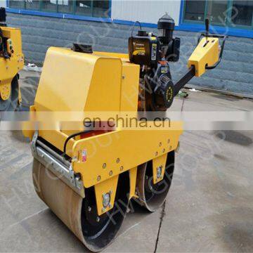 Factory selling mechanical dual drum vibratory roller for road construction