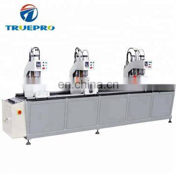 Three-head door and window processing welder for welding various profiles